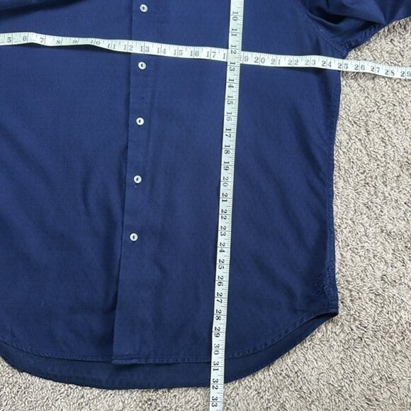 Robert Graham Men’s Textured Fabric Flip Cuffs Long Sleeve Button Down Shirt XL - Picture 13 of 13